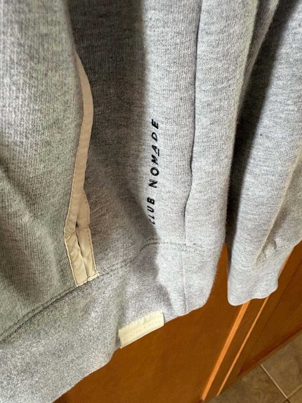 Scotch & Soda Club Nomade Men's Grey Crewneck Sweatshirt Size L - Picture 4 of 7